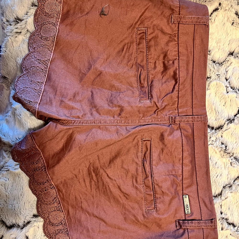Super cute lace trimmed shorts